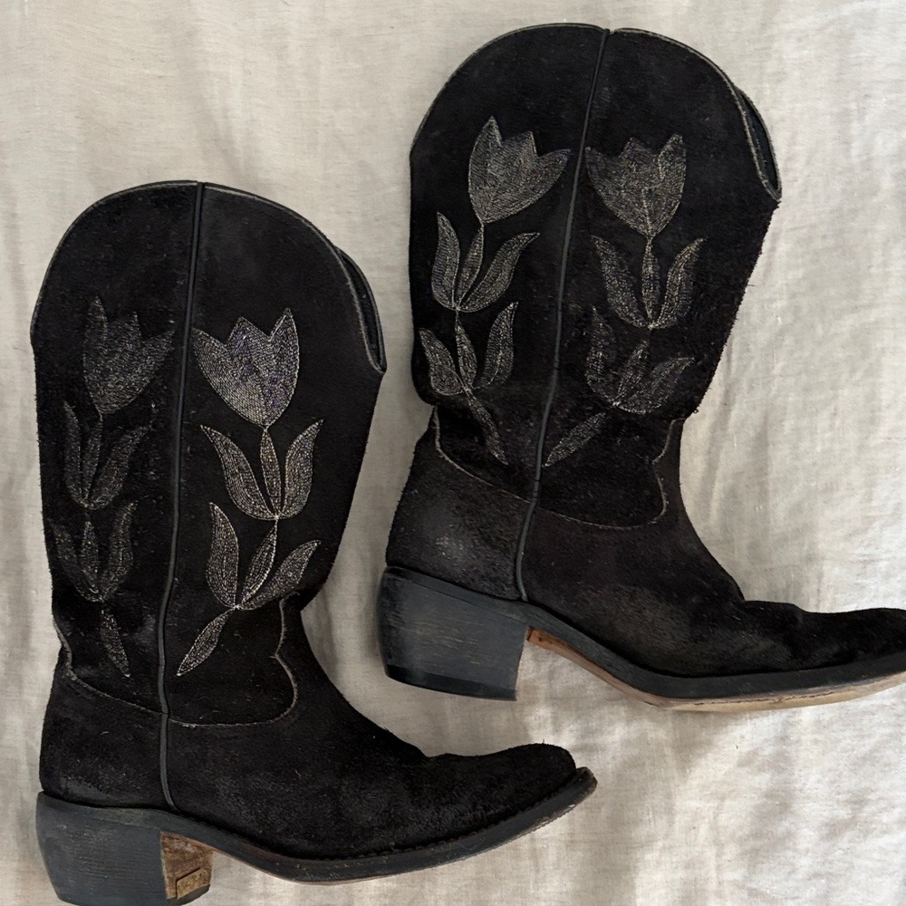 Golden Goose  Western Tulip Cowboy Boot - Picture 2 of 8